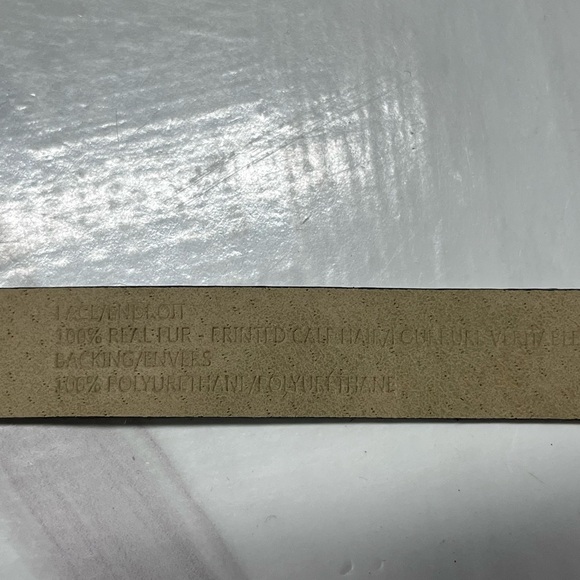 NWT Halogen | Calf Hair Leopard Print Belt Trouser Fit - Picture 4 of 5